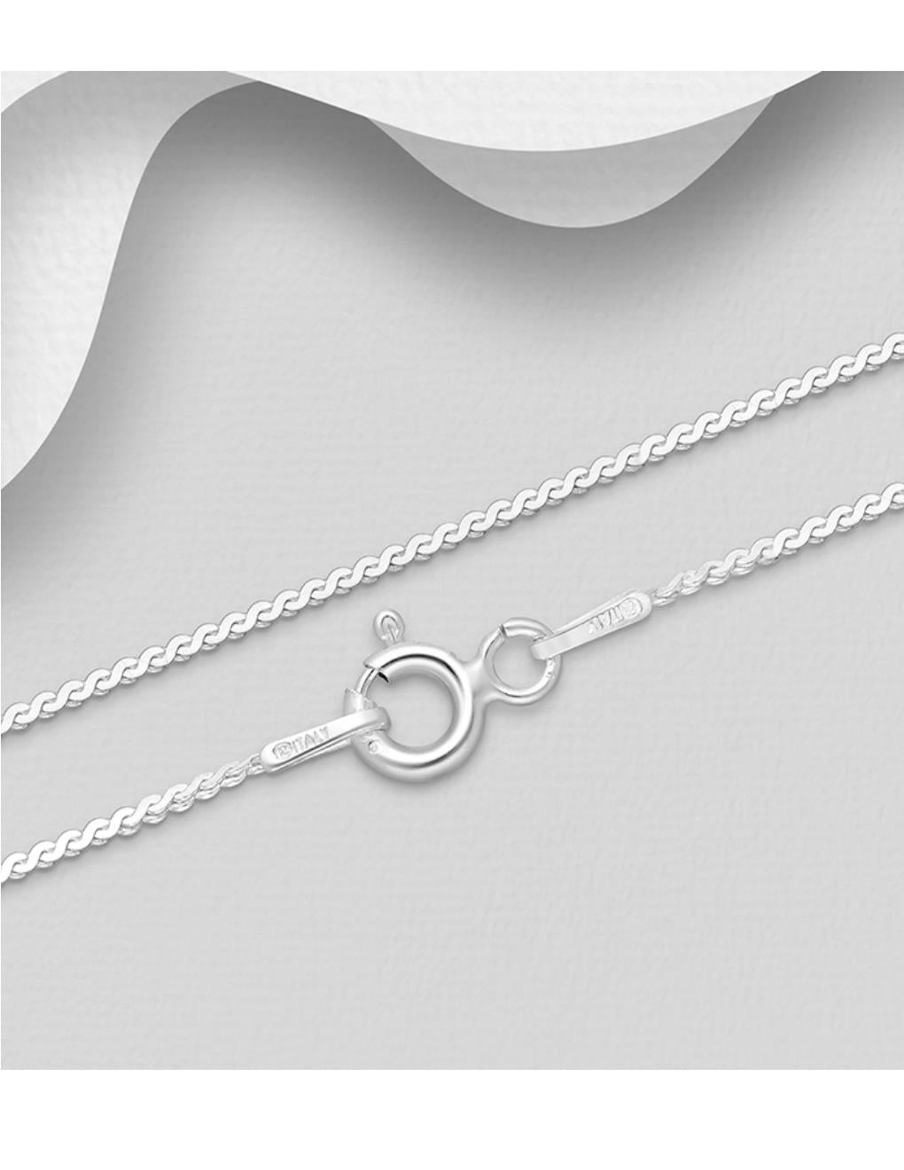 Wolf Necklace - Sterling Silver